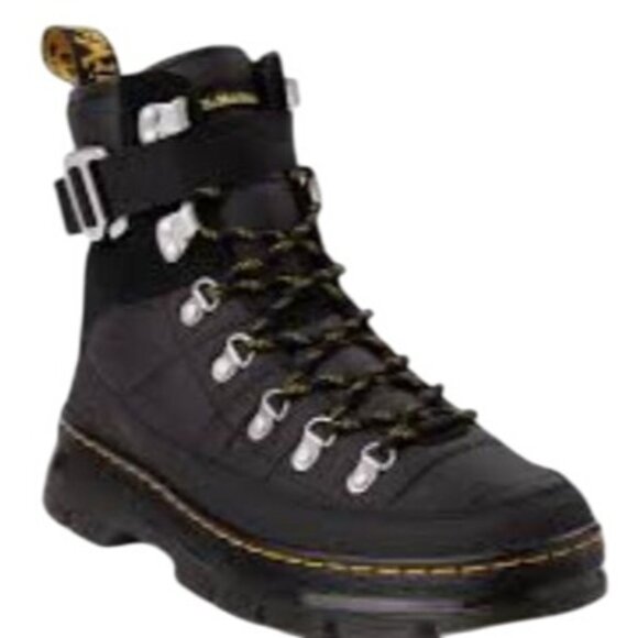 Dr. Martens Size M11/12 Combs Tech Padded Lace-Up Boots Durable Leather Textile - Picture 7 of 14